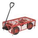 Platform Truck with Removable Sides Pneumatic Tyres 200kg Capacity | Pipe Manufacturers Ltd..