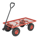 Platform Truck with Removable Sides Pneumatic Tyres 200kg Capacity | Pipe Manufacturers Ltd..