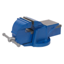 Vice 100mm Fixed Base Professional Heavy-Duty | Pipe Manufacturers Ltd..