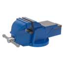 Vice 125mm Fixed Base Professional Heavy-Duty | Pipe Manufacturers Ltd..