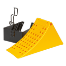 Wheel Chock with Bracket Single - Commercial | Pipe Manufacturers Ltd..