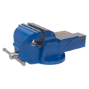 Vice 200mm Fixed Base Professional Heavy-Duty | Pipe Manufacturers Ltd..