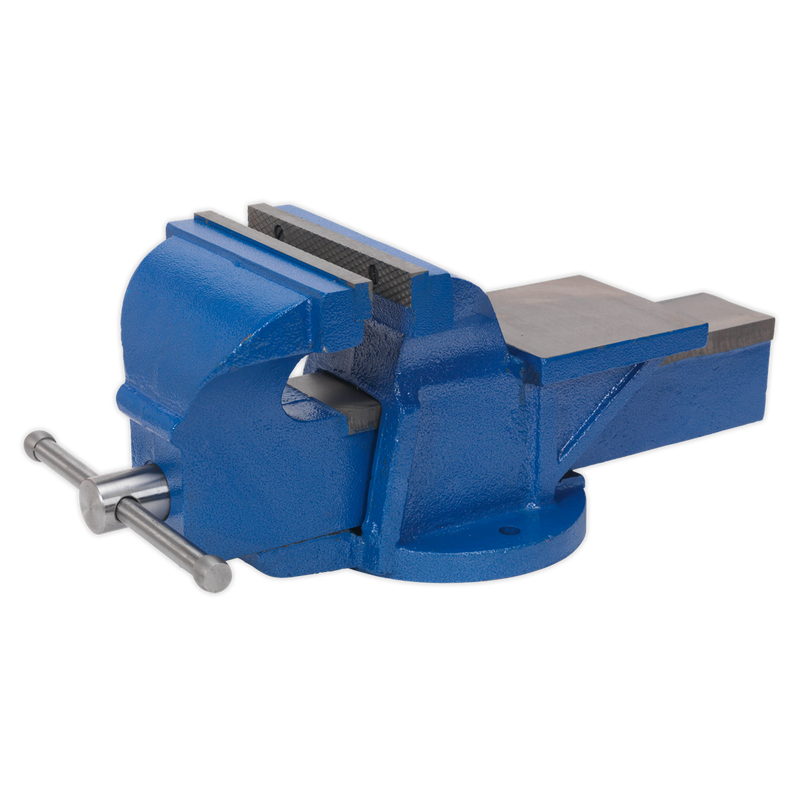 Vice 200mm Fixed Base Professional Heavy-Duty | Pipe Manufacturers Ltd..