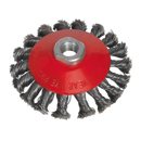 Conical Wire Brush ¯100mm M14 x 2mm | Pipe Manufacturers Ltd..