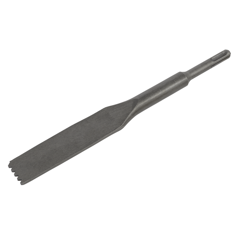 Toothed Mortar/Comb Chisel 30 x 250mm - SDS Plus | Pipe Manufacturers Ltd..