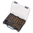 HSS Cobalt Fully Ground Drill Bit Assortment 170pc 1-10mm | Pipe Manufacturers Ltd..