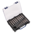 HSS Fully Ground Drill Bit Assortment 170pc 1-10mm | Pipe Manufacturers Ltd..