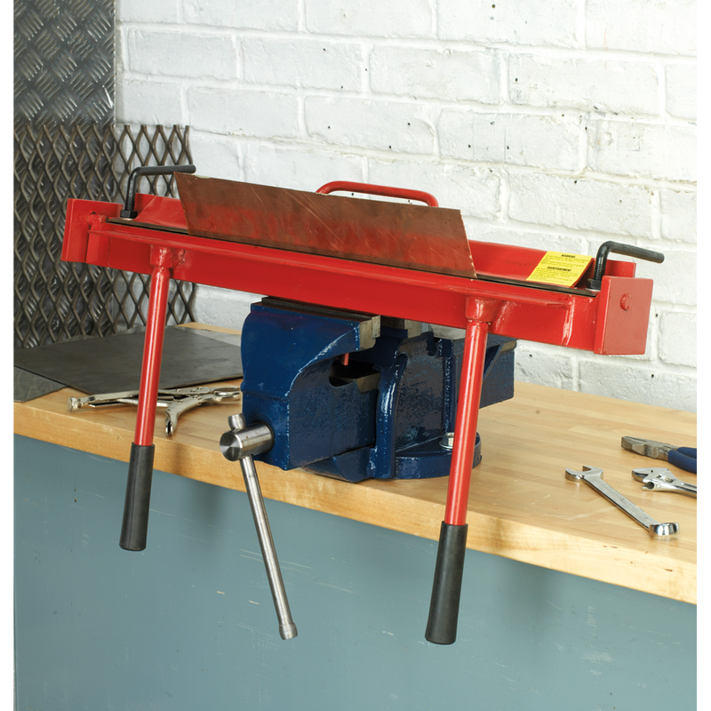 Sheet Metal Folder Vice Mounting 600mm | Pipe Manufacturers Ltd..