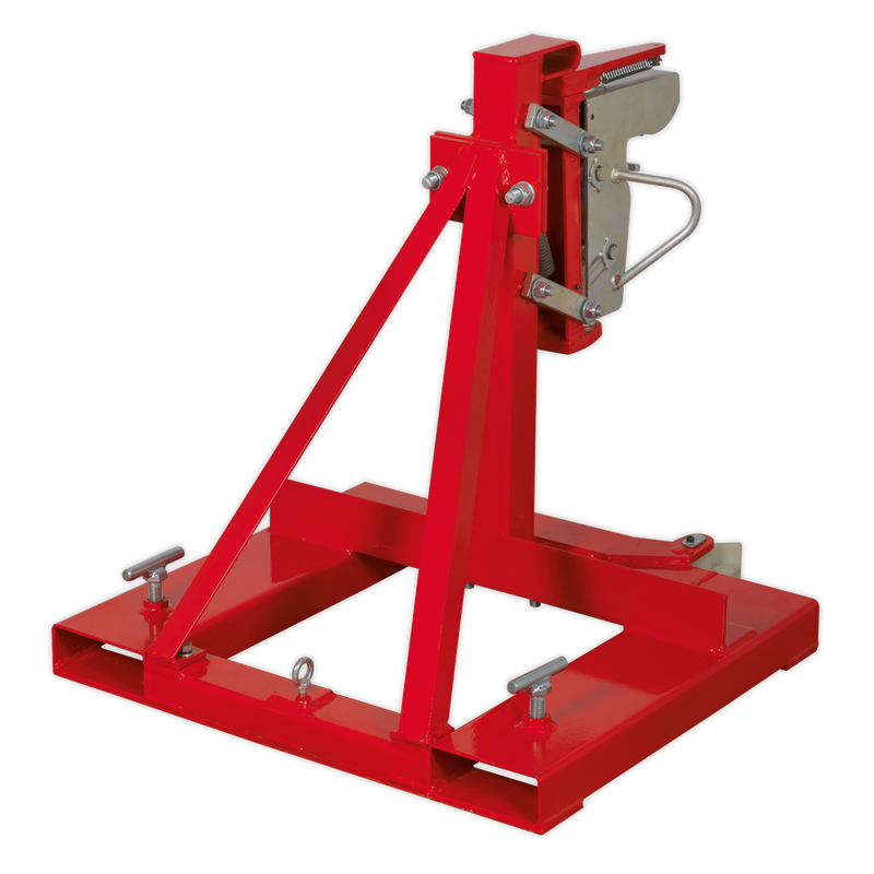 Gator Grip Forklift Drum Grab 400kg Capacity | Pipe Manufacturers Ltd..