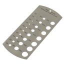 Drill Gauge Metric 1-13mm | Pipe Manufacturers Ltd..