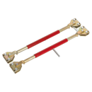 Door Restraining Bars Pack of 2 | Pipe Manufacturers Ltd..