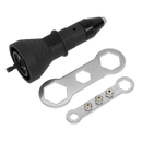 Riveter Adaptor Drill Powered | Pipe Manufacturers Ltd..