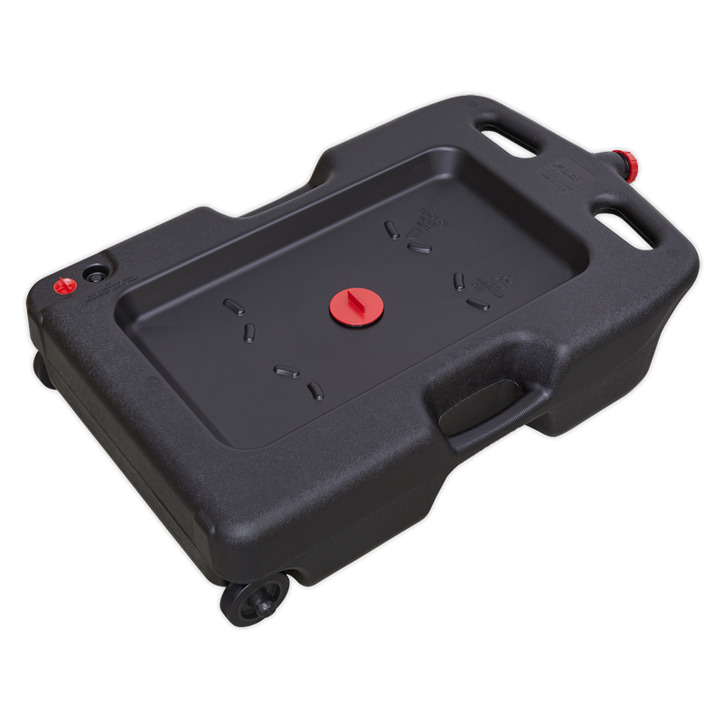 Oil/Fluid Drain & Recycling Container 54L - Wheeled | Pipe Manufacturers Ltd..