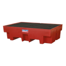 Barrel Bund Polyethylene 1220 x 820 x 330mm | Pipe Manufacturers Ltd..