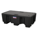 Barrel Bund Polyethylene 1300 x 750 x 440mm 2 Drum | Pipe Manufacturers Ltd..