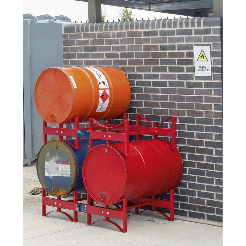 Storage Racking 2 Drum | Pipe Manufacturers Ltd..