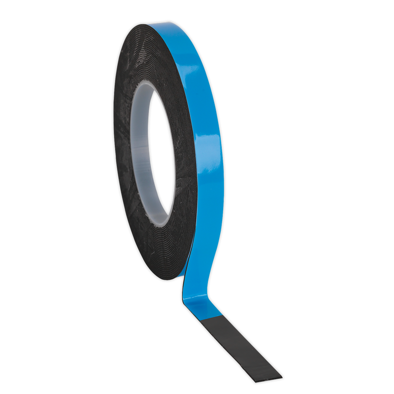 Double-Sided Adhesive Foam Tape Blue Backing | Pipe Manufacturers Ltd..