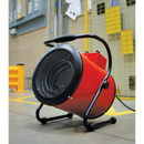 Industrial Fan Heater 3kW 2 Heat Settings | Pipe Manufacturers Ltd..