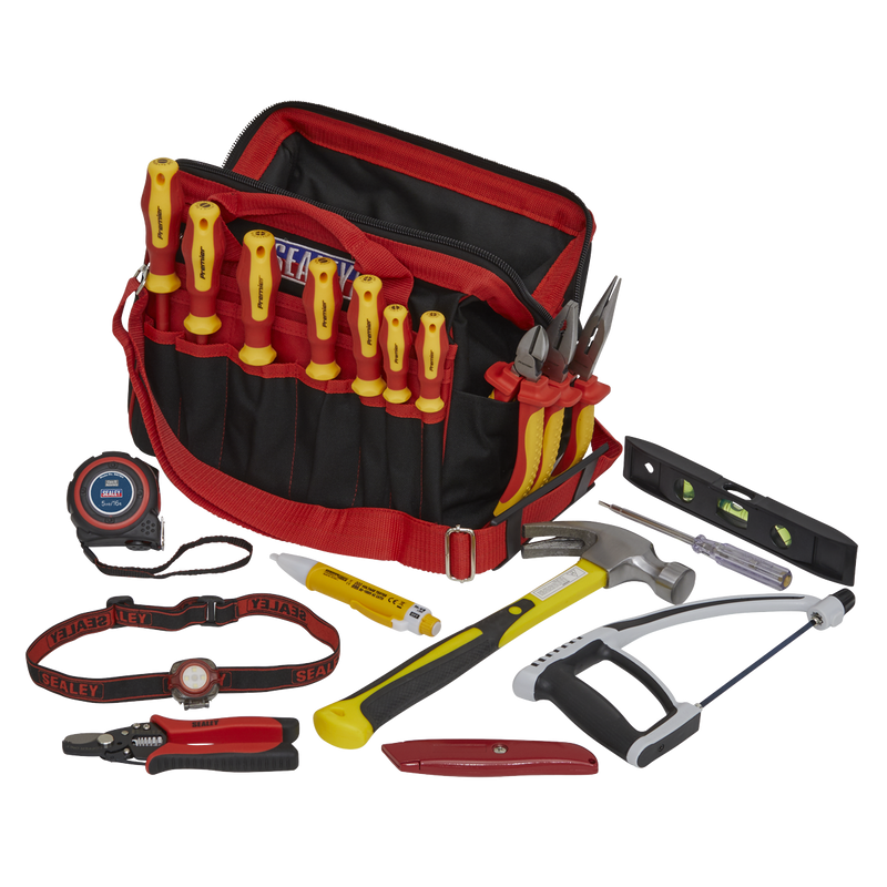 Electrician's Kit 19pc with Storage Bag | Pipe Manufacturers Ltd..