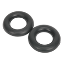 Exhaust Mounting Rubbers - L59 x W59 x D13.5 (Pack of 2) | Pipe Manufacturers Ltd..