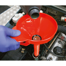 Funnel with Flexible Spout & Filter Medium ¯160mm | Pipe Manufacturers Ltd..