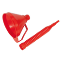 Funnel with Flexible Spout & Filter Medium ¯160mm | Pipe Manufacturers Ltd..