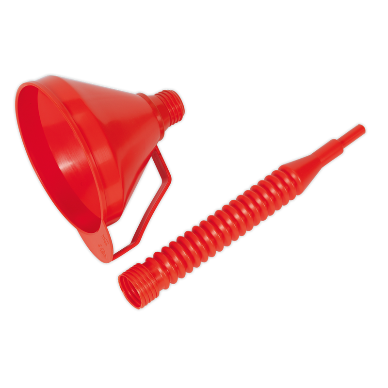 Funnel with Flexible Spout & Filter Medium ¯160mm | Pipe Manufacturers Ltd..