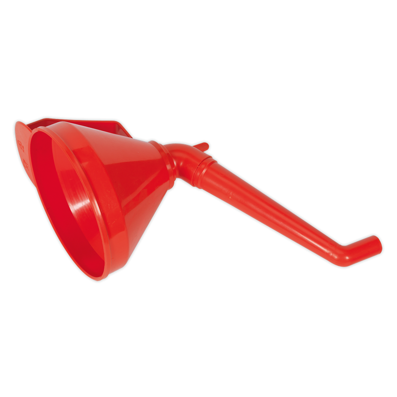 Funnel with Fixed Offset Spout & Filter Medium ¯160mm | Pipe Manufacturers Ltd..