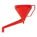 Funnel with Fixed Offset Spout & Filter Medium ¯160mm | Pipe Manufacturers Ltd..