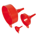Funnel Set 3pc Fixed Spout | Pipe Manufacturers Ltd..