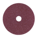 Sanding Disc Fibre Backed ¯100mm 50Grit Pack of 25 | Pipe Manufacturers Ltd..