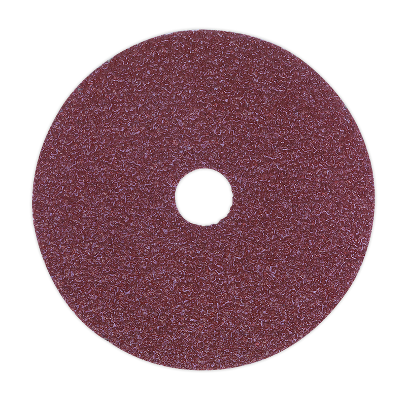 Sanding Disc Fibre Backed ¯115mm 36Grit Pack of 25 | Pipe Manufacturers Ltd..