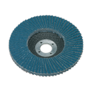 Flap Disc Zirconium ¯100mm ¯16mm Bore 80Grit | Pipe Manufacturers Ltd..