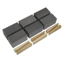 Floor Grinding Block 50 x 50 x 100mm 120Grit - Pack of 6 | Pipe Manufacturers Ltd..