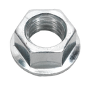 Flange Nut Serrated M10 Zinc DIN 6923 Pack of 100 | Pipe Manufacturers Ltd..