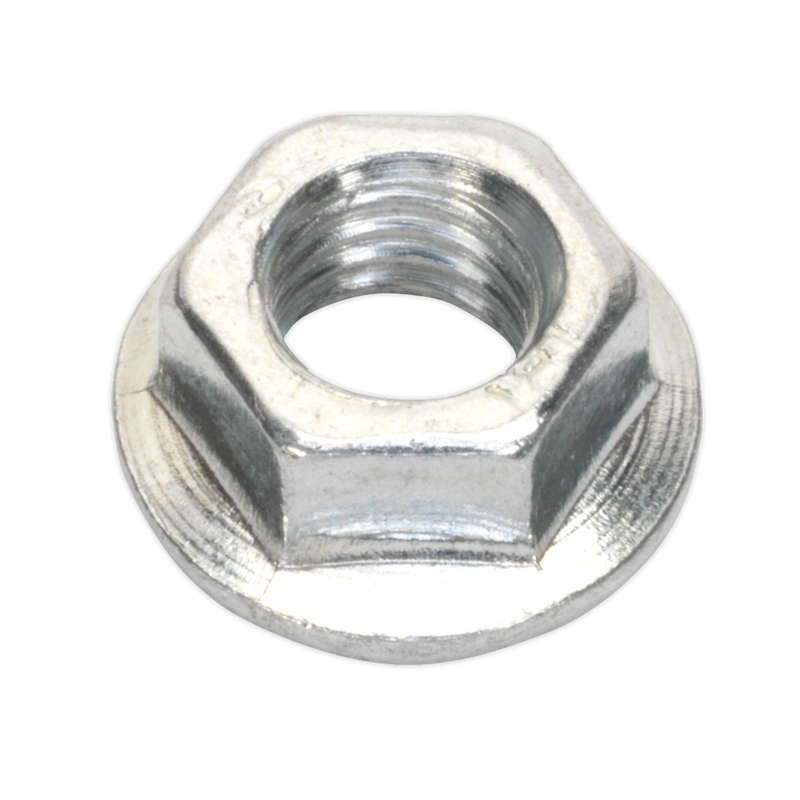 Flange Nut Serrated M5 Zinc DIN 6923 Pack of 100 | Pipe Manufacturers Ltd..