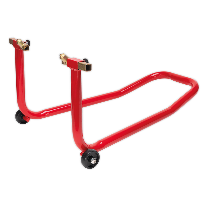 Universal Front Wheel Stand with Lifting Pin Supports | Pipe Manufacturers Ltd..