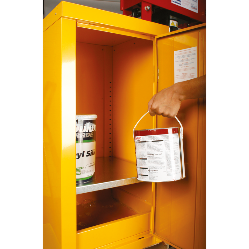 Hazardous Substance Cabinet 460 x 460 x 900mm | Pipe Manufacturers Ltd..