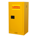 Flammables Storage Cabinet 585 x 460 x 1120mm | Pipe Manufacturers Ltd..