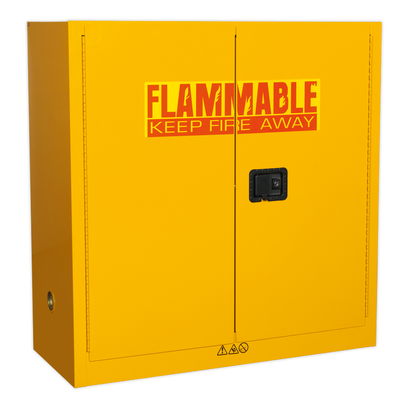 Flammables Storage Cabinet 1095 x 460 x 1120mm | Pipe Manufacturers Ltd..