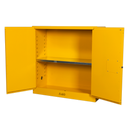 Flammables Storage Cabinet 1095 x 460 x 1120mm | Pipe Manufacturers Ltd..