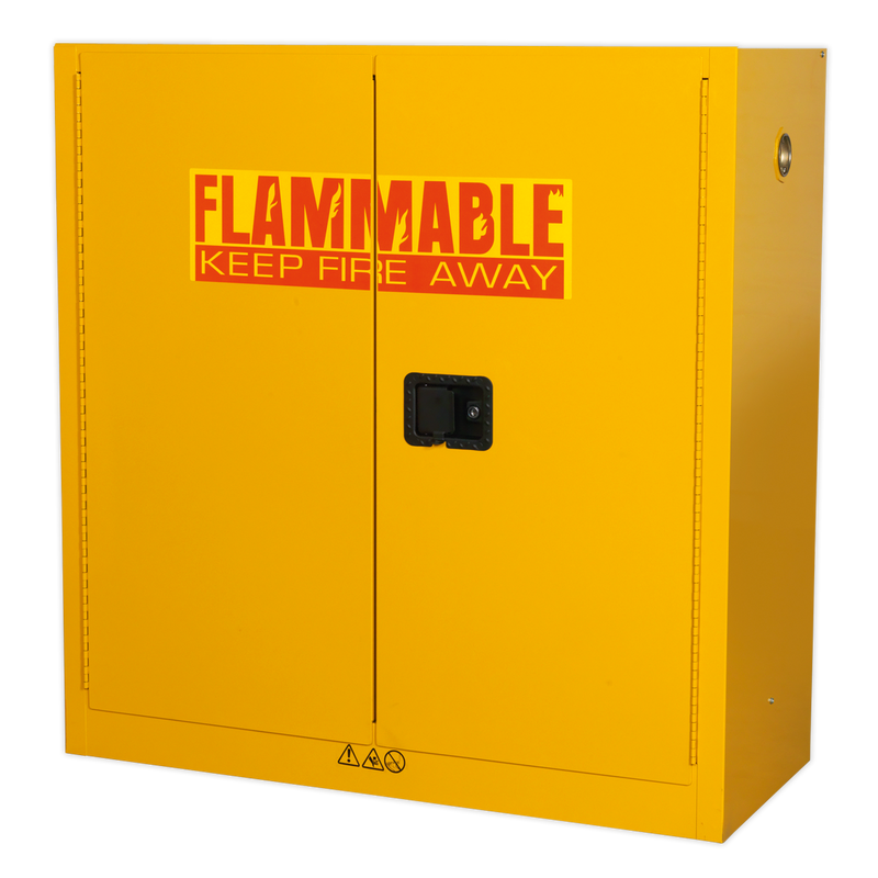 Flammables Storage Cabinet 1095 x 460 x 1120mm | Pipe Manufacturers Ltd..