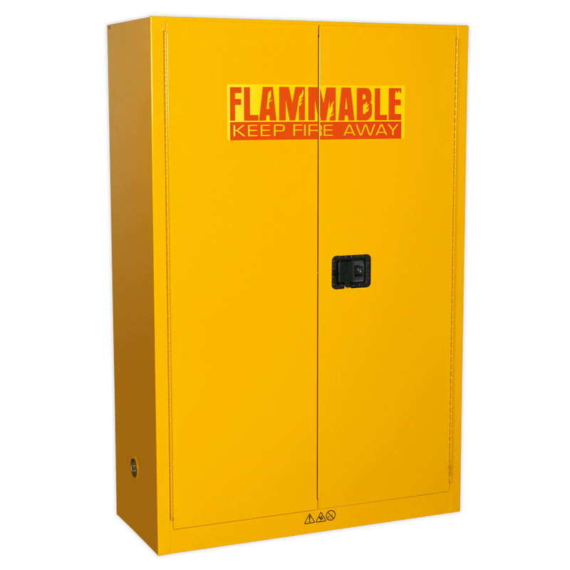 Flammables Storage Cabinet 1095 x 460 x 1655mm | Pipe Manufacturers Ltd..