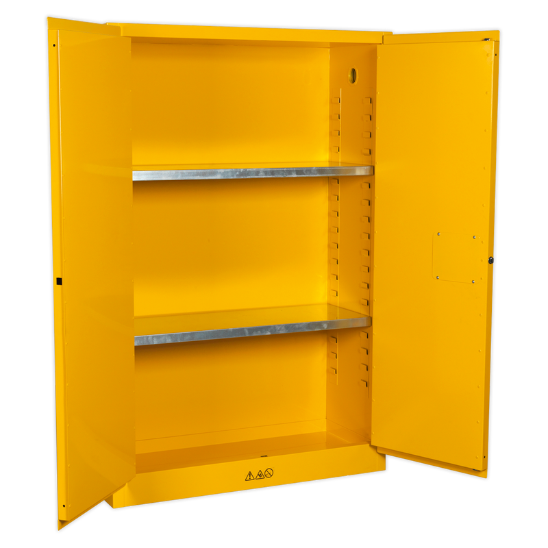 Flammables Storage Cabinet 1095 x 460 x 1655mm | Pipe Manufacturers Ltd..