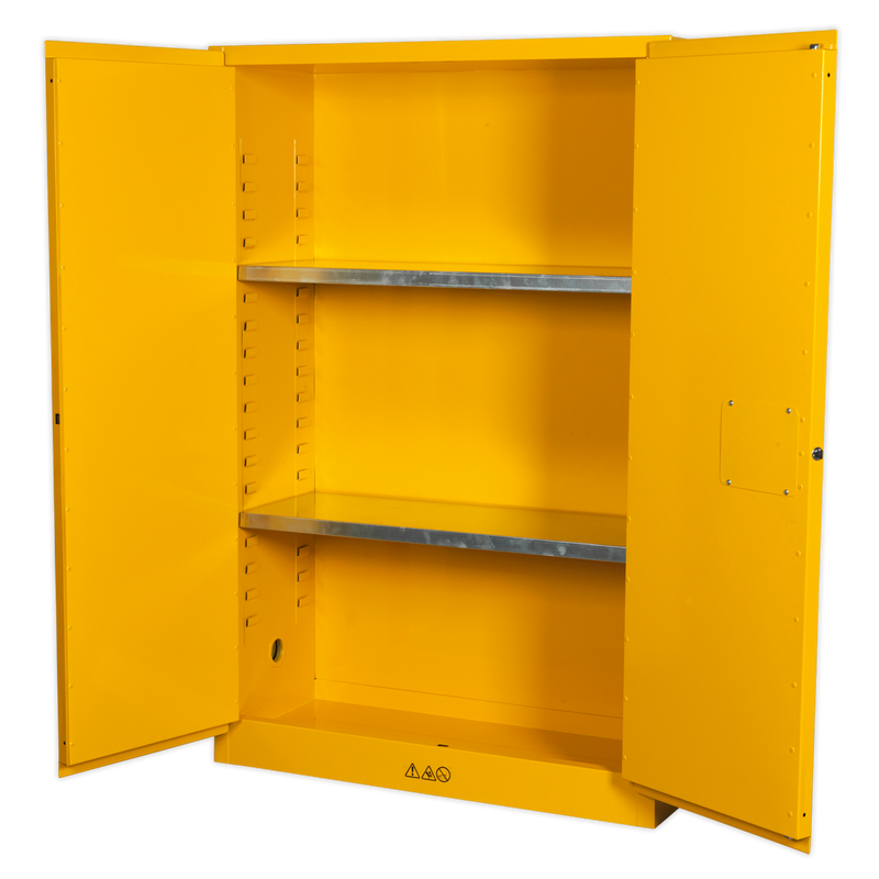 Flammables Storage Cabinet 1095 x 460 x 1655mm | Pipe Manufacturers Ltd..
