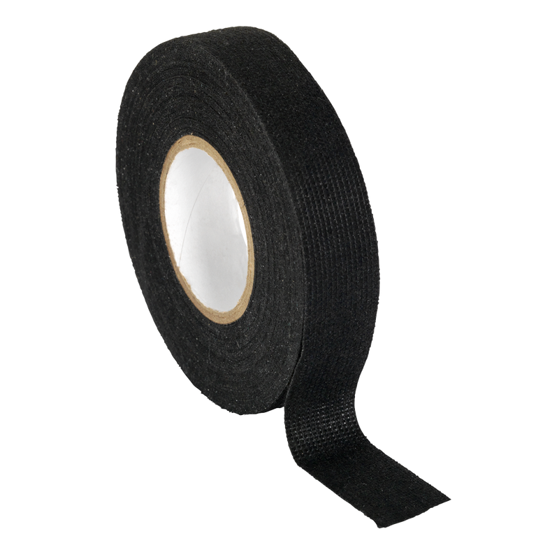 Fleece Tape 19mm x 15m Black | Pipe Manufacturers Ltd..