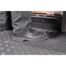 Vinyl Floor Tile with Peel & Stick Backing - Silver Treadplate Pack of 16 | Pipe Manufacturers Ltd..