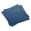 Vinyl Floor Tile with Peel & Stick Backing - Blue Coin Pack of 16 | Pipe Manufacturers Ltd..