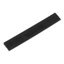 Polypropylene Floor Tile Edge 400 x 60mm Black Male - Pack of 6 | Pipe Manufacturers Ltd..