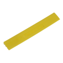 Polypropylene Floor Tile Edge 400 x 60mm Yellow Male - Pack of 6 | Pipe Manufacturers Ltd..